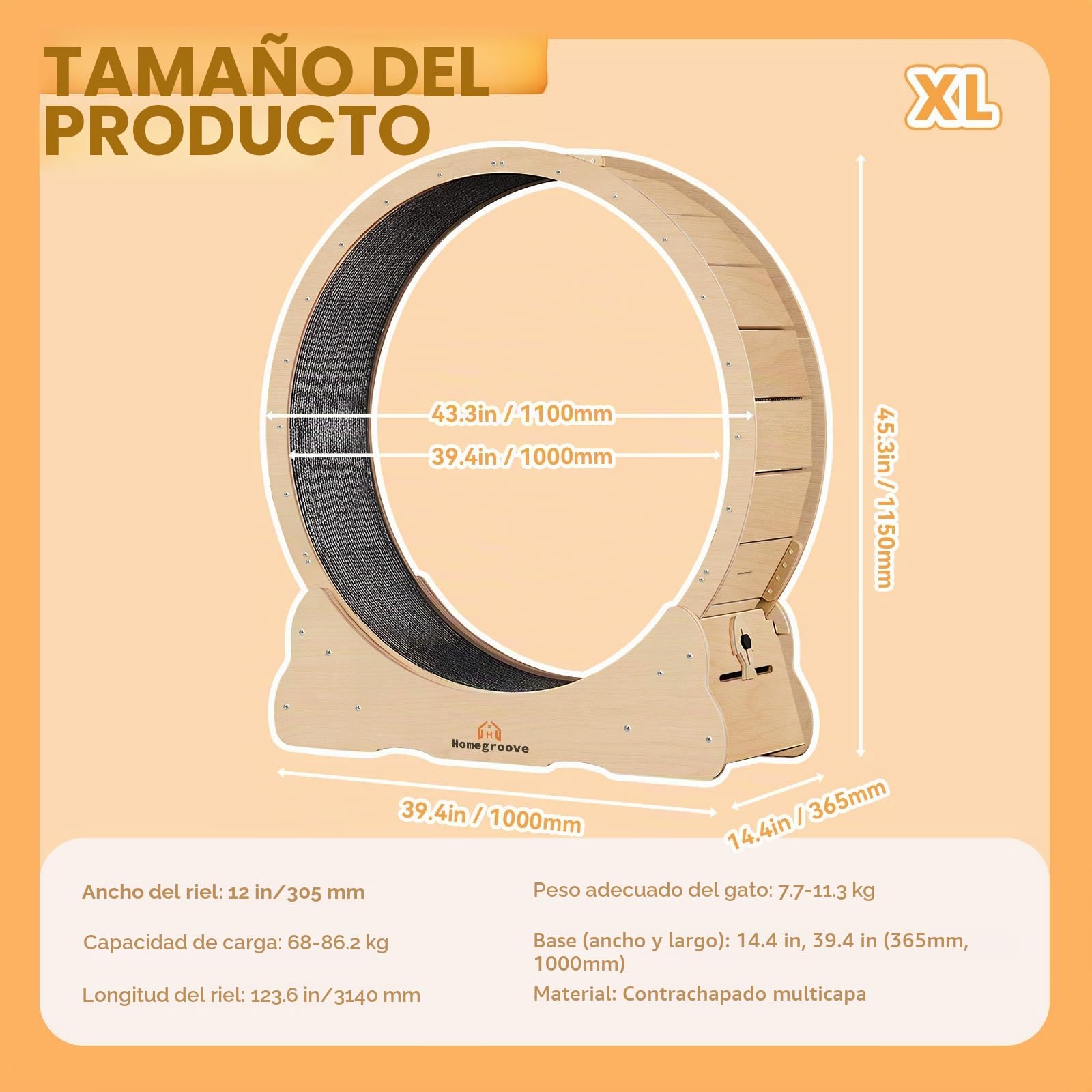 homegroove Pet Exercise Wheel