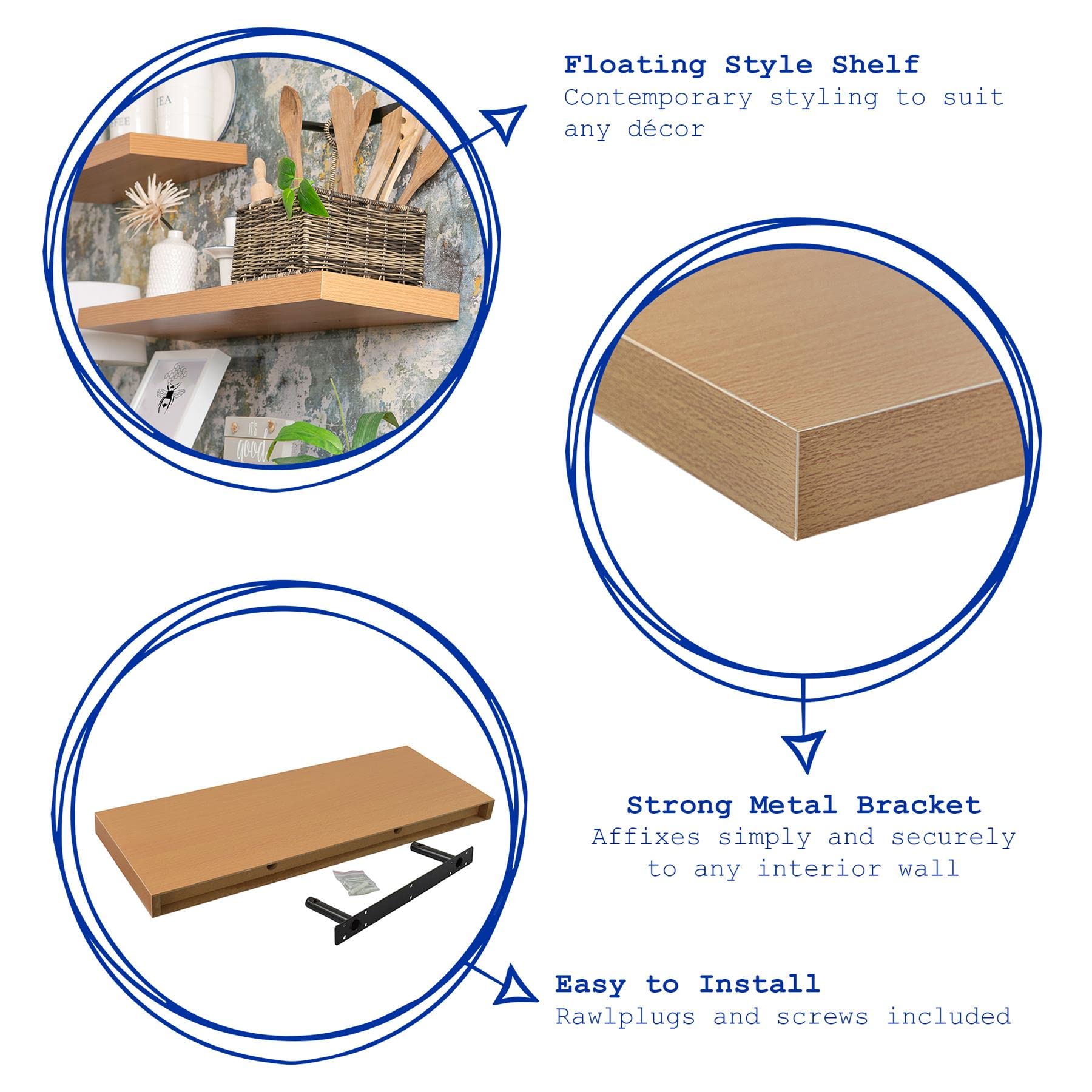 Idées Déco Pour étagères Murales Dans Le Salon : 4 Tendances