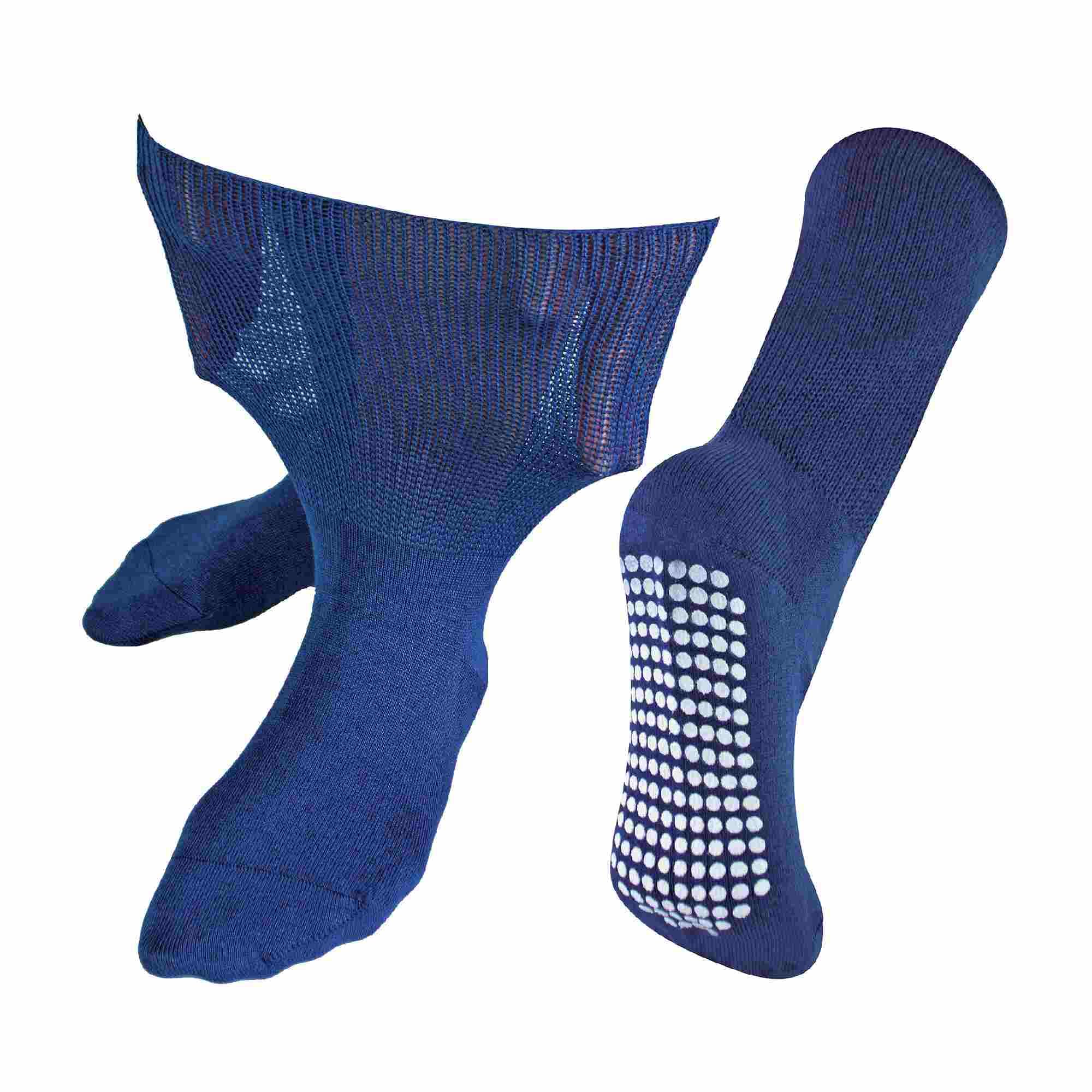 Dr.Socks Extra Wide Oedema Socks with Non Slip Grips