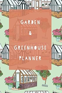 Greenhouse & Garden Planner | Notebook/Journal for sketching out your ideas, tracking seeds, and planning your garden