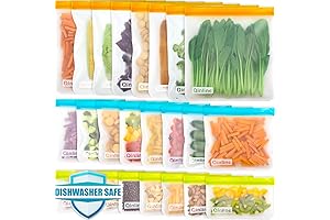 Qinline Premium Reusable Food Storage Bags