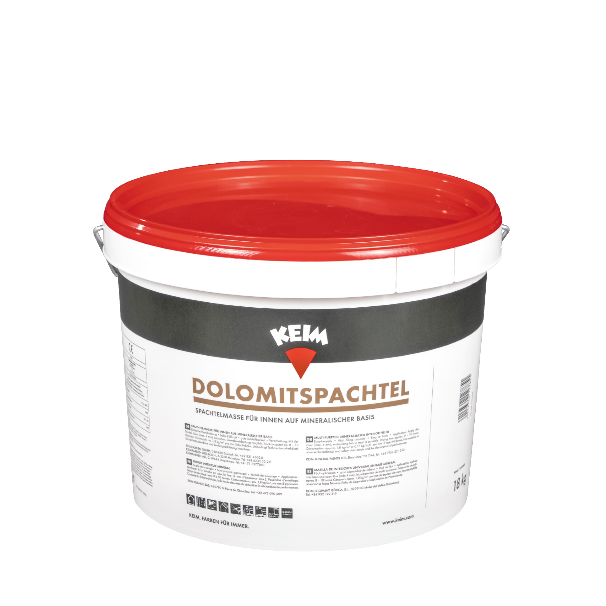 Keim 2302276 Dolomitspachtel in 18kg