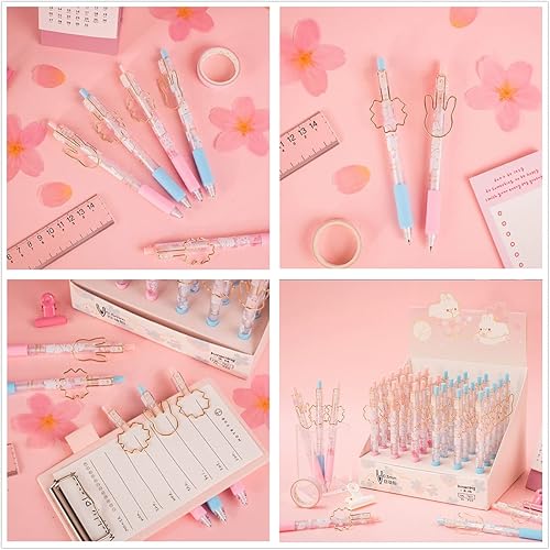 Miniatura 7 de Juego de lápices mecánicos de 0.020 in que incluye 6 lápices con 6 tubos de recambios de plomo HB y 6 borradores para escribir borradores, dibujos,