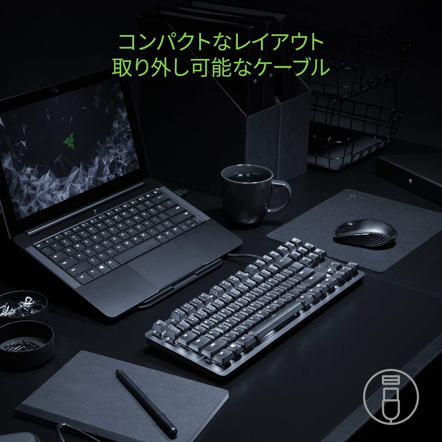 Amazon.co.jp: BlackWidow Lite JP Mechanical Keyboard, Quiet