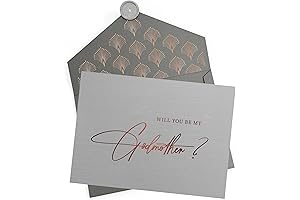 Jolicoon Godmother Proposal Card with Wax Seal