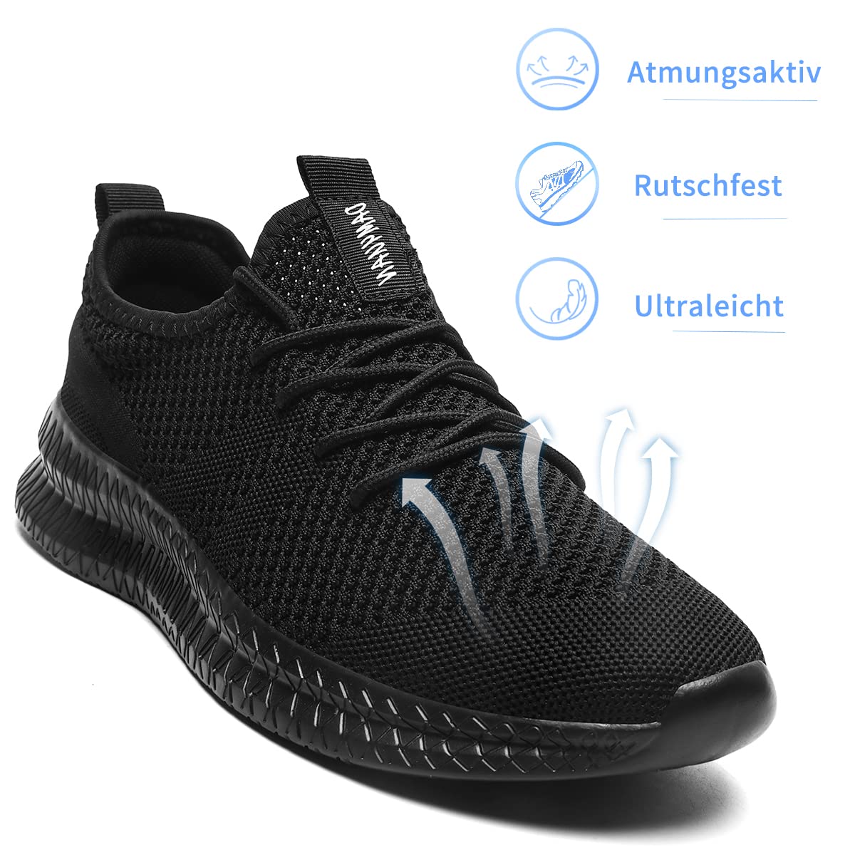 Tvtaop Chaussures de Sport Running Femme Sneakers Fitness Basket Tennis Légères Respirante Outdoor 36-44EU