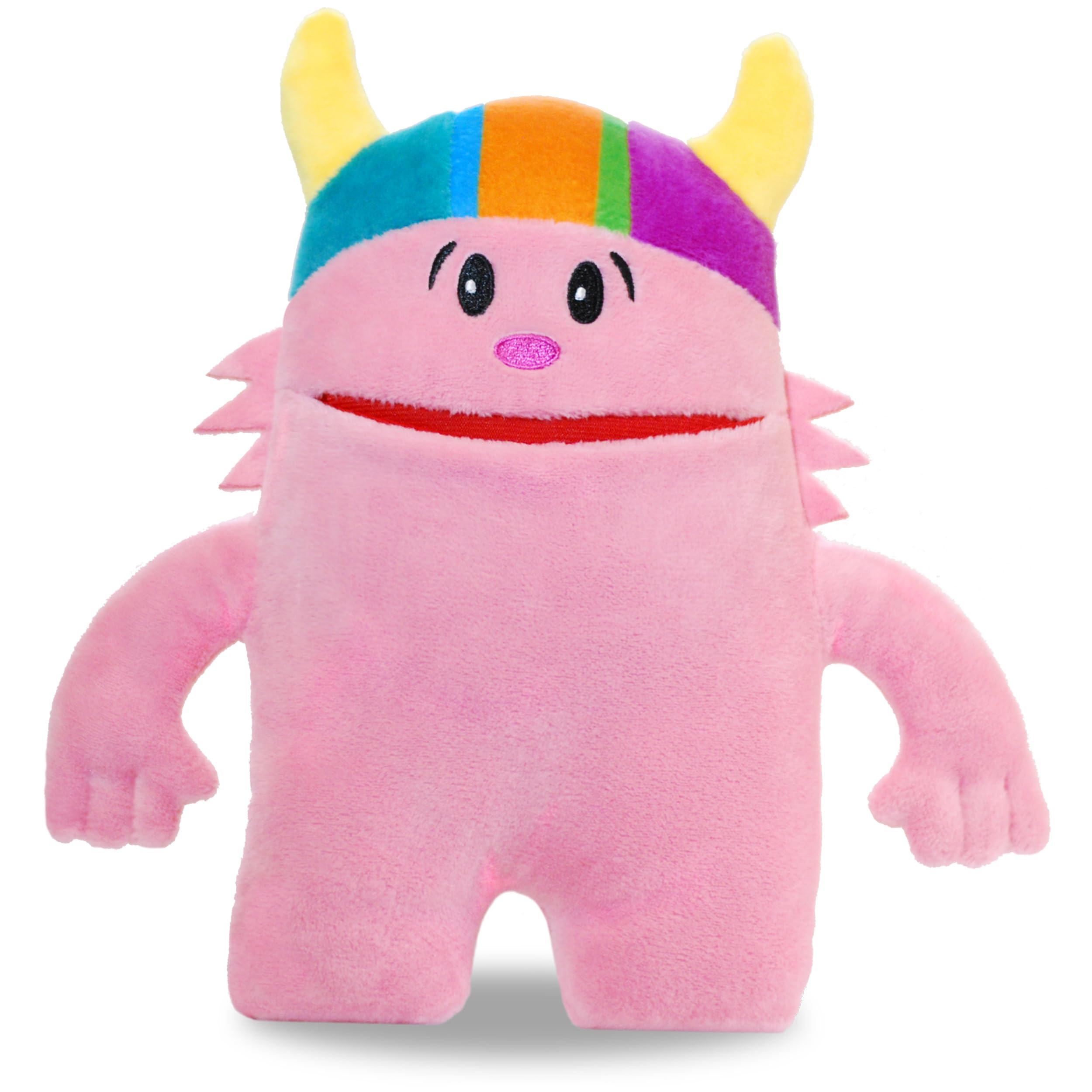 The Tooth Brigade Tooth Fairy Pillow | Stuffed Plush with Large Pocket Mouth for Lost Teeth, Treasures, Prizes - Fun and Interactive Plush, Perfect Kids, Boys, & Girls Gift (Ollie Monster)