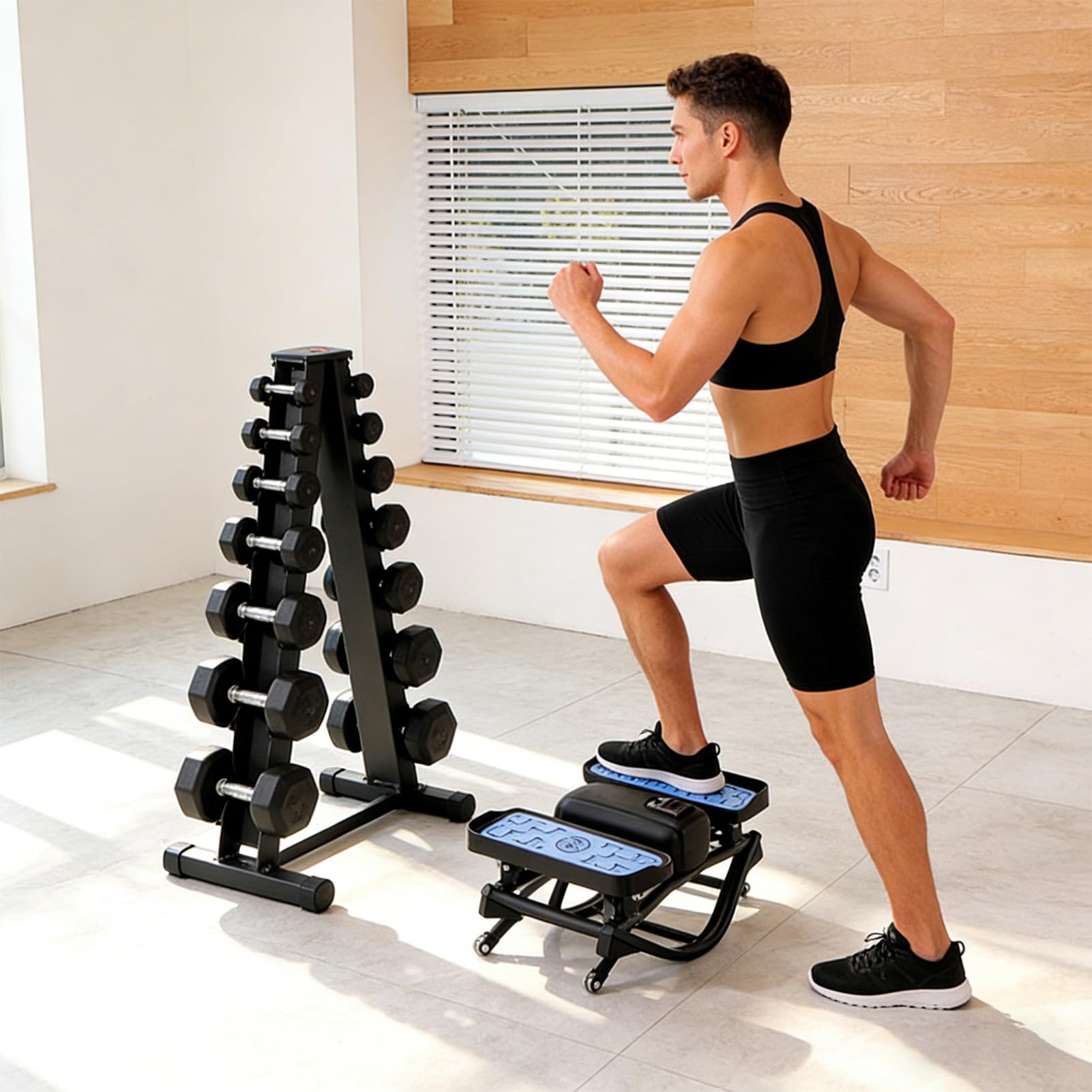 Rock Stepper Máquina de Ejercicio Equipo de Entrenamiento para Piernas