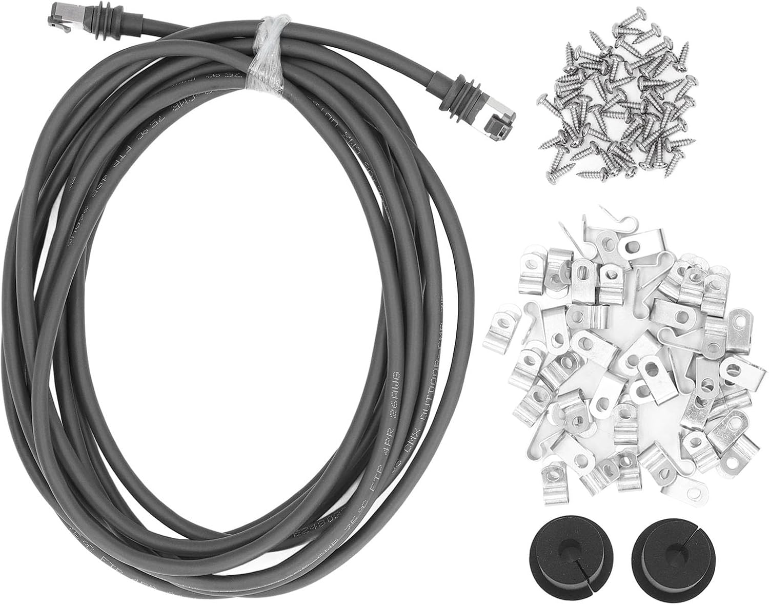 Satellite Replacement Cord, 1200Mbps Fast Data IP68 Satellite Replacement Cable for Rectangular Satellite V3 (100FT(30M))