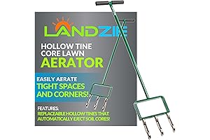 Landzie Lawn Aerator --- Undeniable Lawn Care