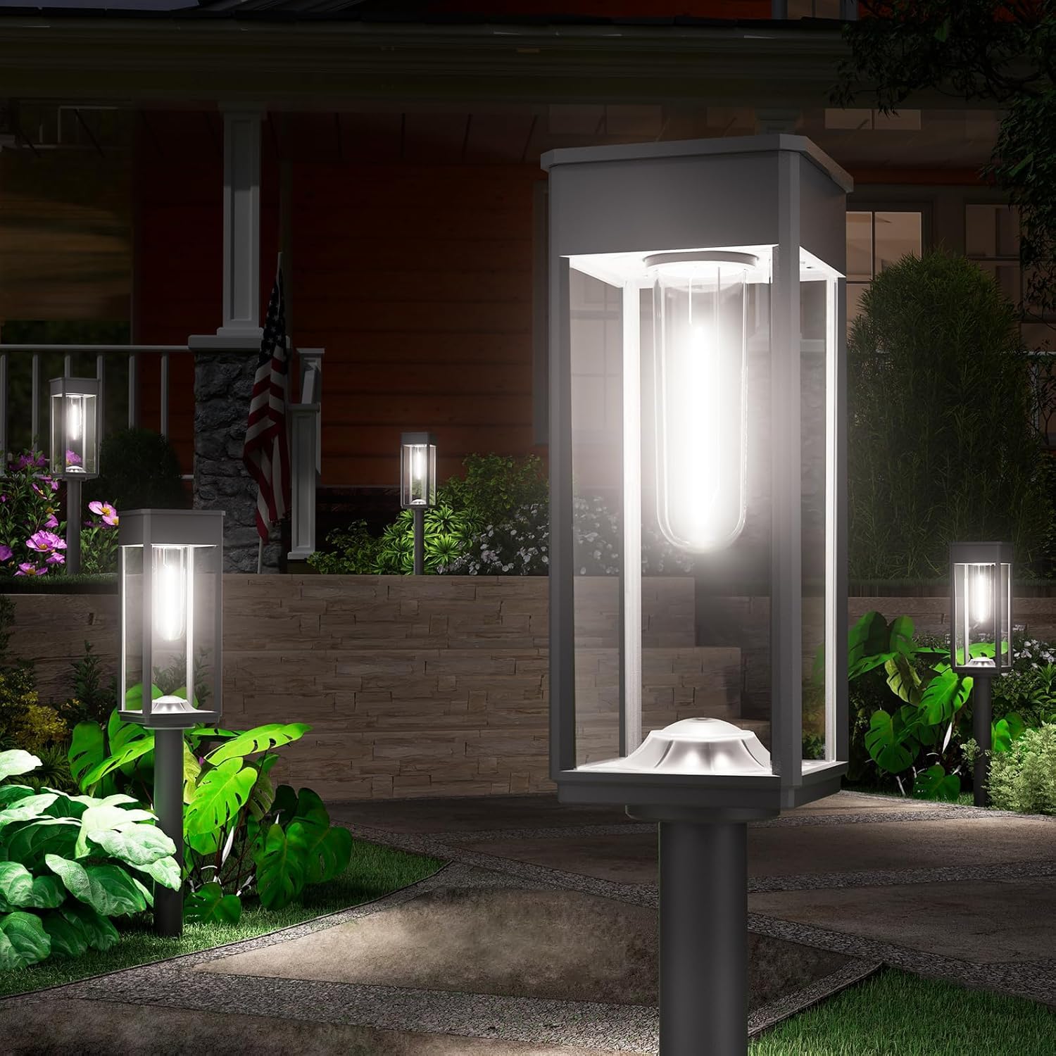 Solpex Solar Pathway Lights - Warm White LED -11