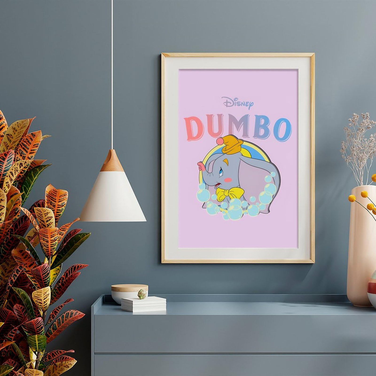 Amazon.co.jp: ダンボ ポスター 絵画 インテリア 壁紙用 壁紙 アート 