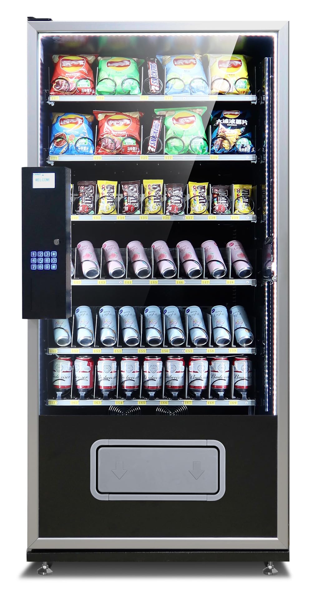 Amazon.com: EPEX G654W Cashless Large Refrigerated Combo Vending