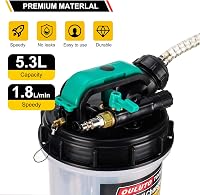 OULUTO 5.3L Kézi és Pneumatikus Olajszivattyú 6 Tömlővel Ellenőrzőszeleppel 4
