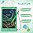 FLUESTON Toys LCD Writing Tablet Toddler,Toys for Boys Girls 3 4 5 6 7 8year,8.8 Inch 1pcs in 1 Pack Drawing Pad Toy Easter Basket Stuffers for Kids,Drawing Tablet Doodle Board Cute Dinosaur