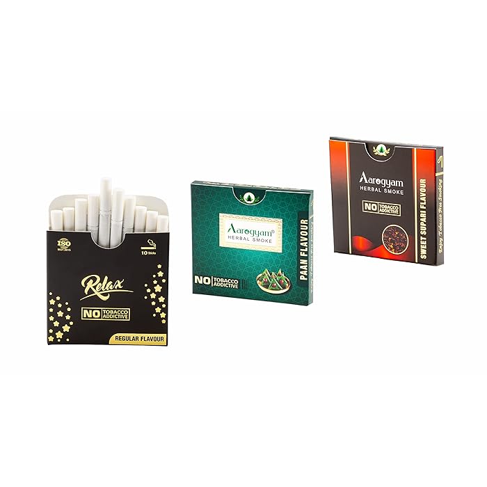 Buy Aarogyam Herbals Tobacco and Nicotine Free Herbal Flavored