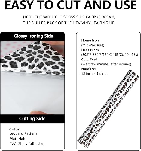 Vista 190 de FUNKAKA Rollos de vinilo de transferencia de calor HTV azul lago, 12 pulgadas x 9 pies, vinilo azul lago brillante para planchar para camisetas