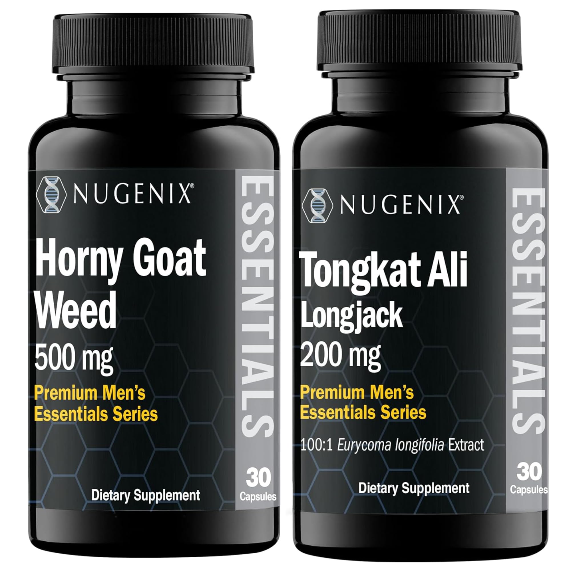 Amazon.com: Nugenix Essentials Horny Goat Weed and Tongkat Ali