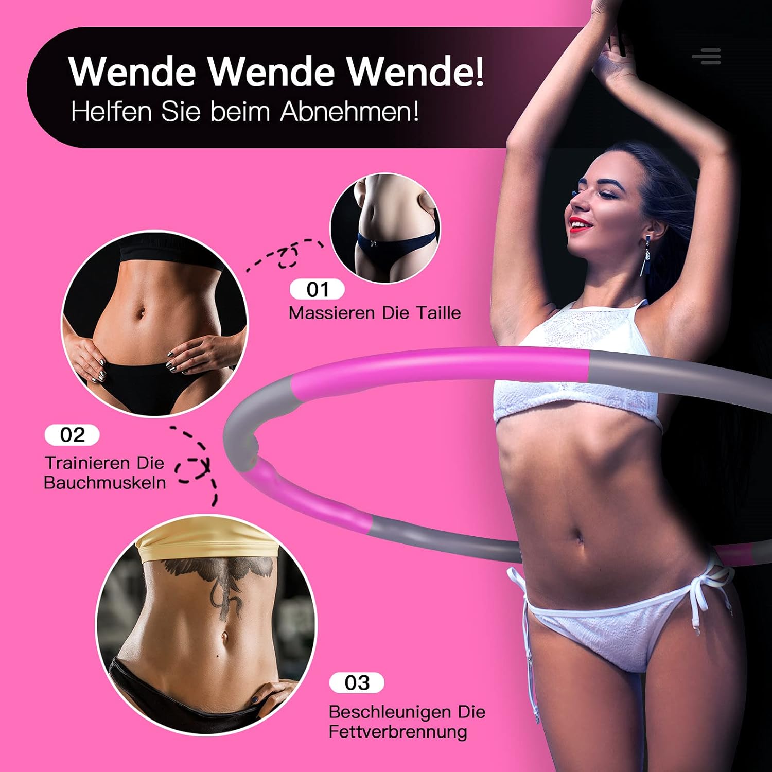 Hula hoop szín és design