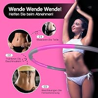 Blisstaar masszázs hula hopp 1 kg edzéshez, fogyáshoz, hasizom formáláshoz 3