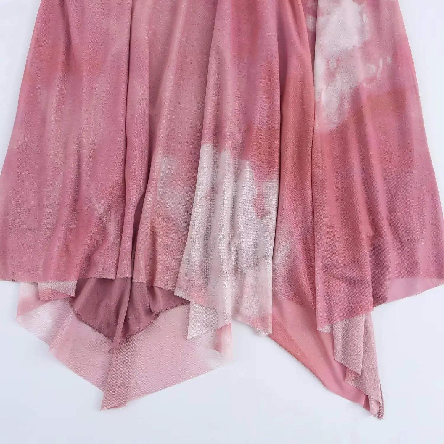 Vestido sin Mangas de Seda Plisado de Malla Plisada y Cuello pie, Elegante y asimétrico de Primavera para Mujeres