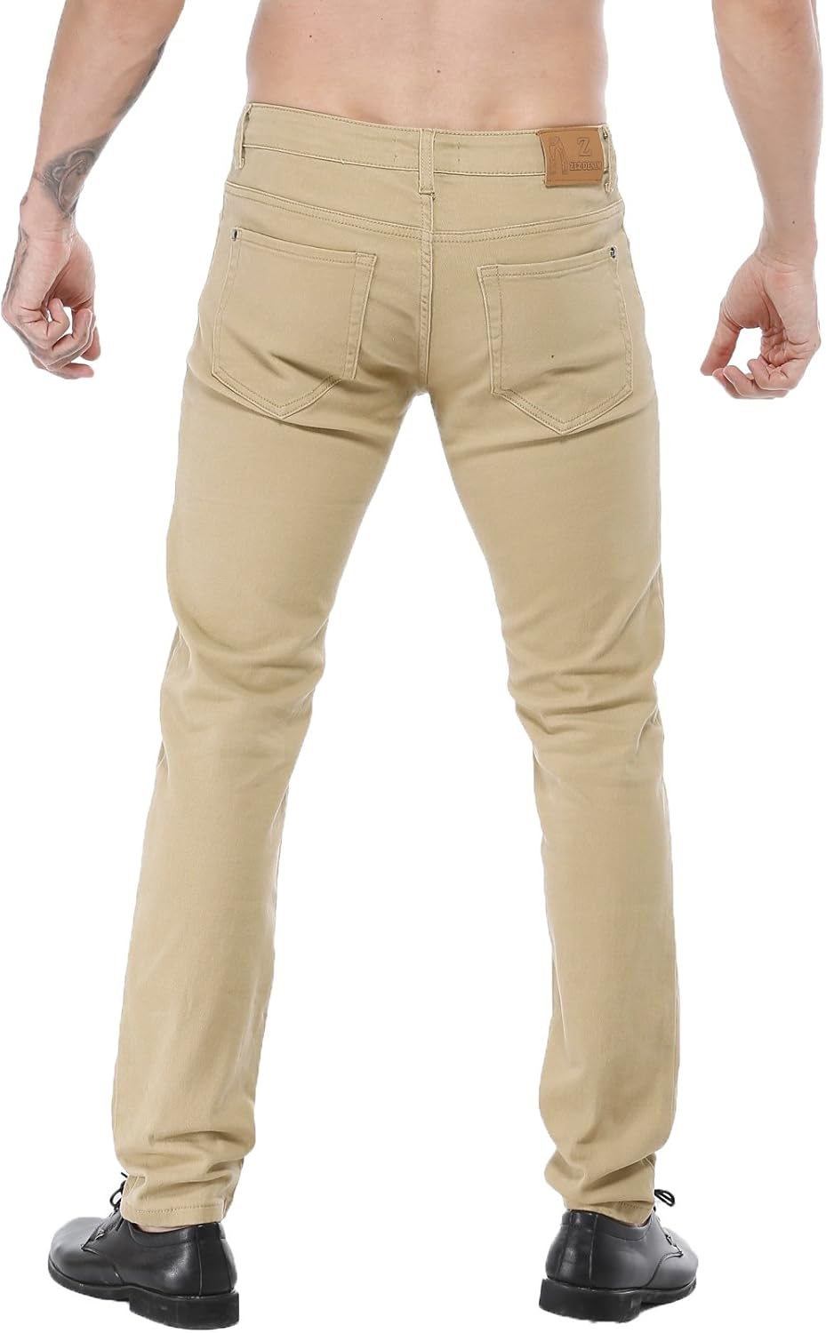 ZLZ Men's Skinny Slim Fit Stretch Comfy Fashion Denim Jeans Pants - Image 5