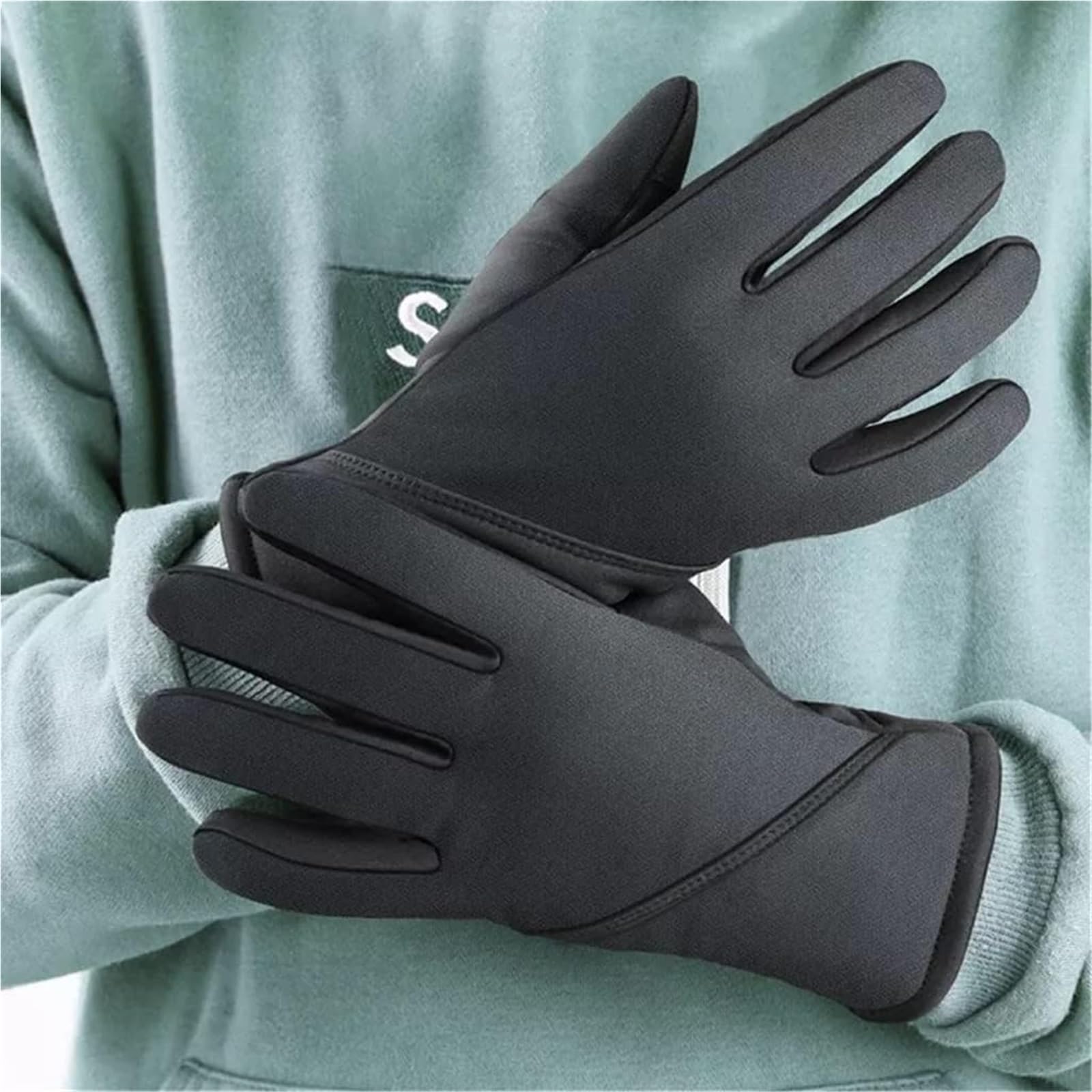 RUVOO Guantes Running Guantes For Calentar Pantalla Táctil Esquí Ciclismo Deportes Al Aire Libre Motocicletas Y Bicicletas Guantes Deporte Hombre