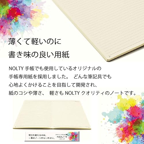 Miniatura 5 de Noritsu NOLTY NTBNT1401 - Cuaderno A5, cuadrícula, negro