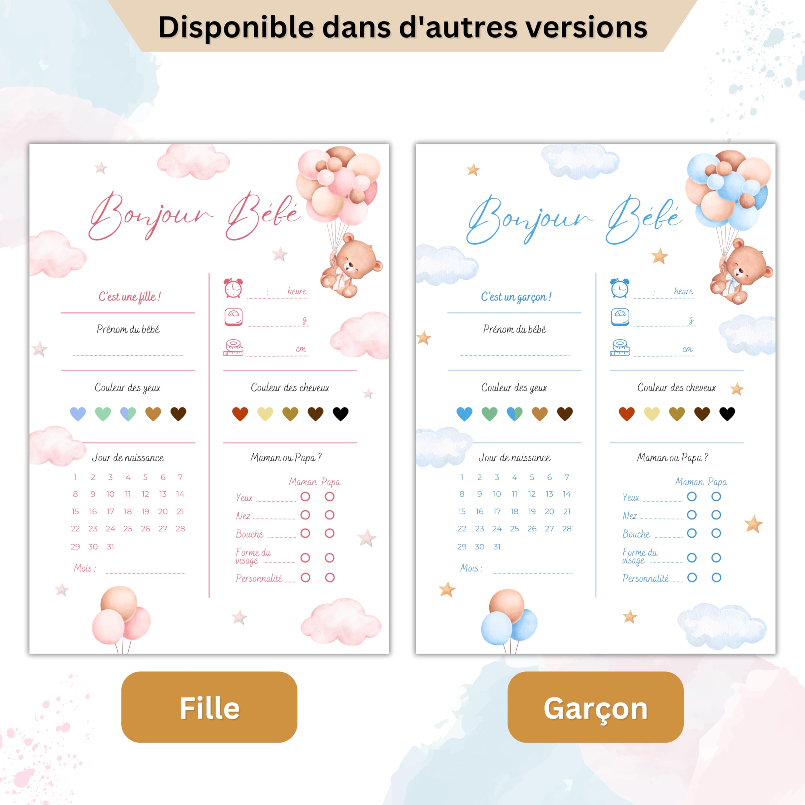 Sluitsticker neutraal beige ooievaar Sluitsticker neutraal beige ooievaar