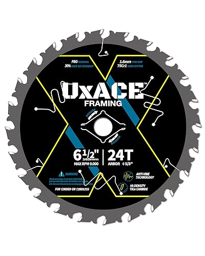 Miniatura 21 de Hoja de sierra circular de 5-1/2 pulgadas y 40 dientes con eje de 10 mm, corte de madera de ultra acabado, punta de carburo, corte fino, para madera