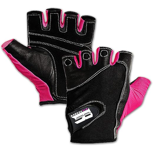 RIMSports Workout Gloves for Men and Women - Breathable Weight Lifting Gloves for Gym, Exercise, Weightlifting, Cycling, Rowing, Training Leather Palm Padded Thumb Protected Against Calluses Blister