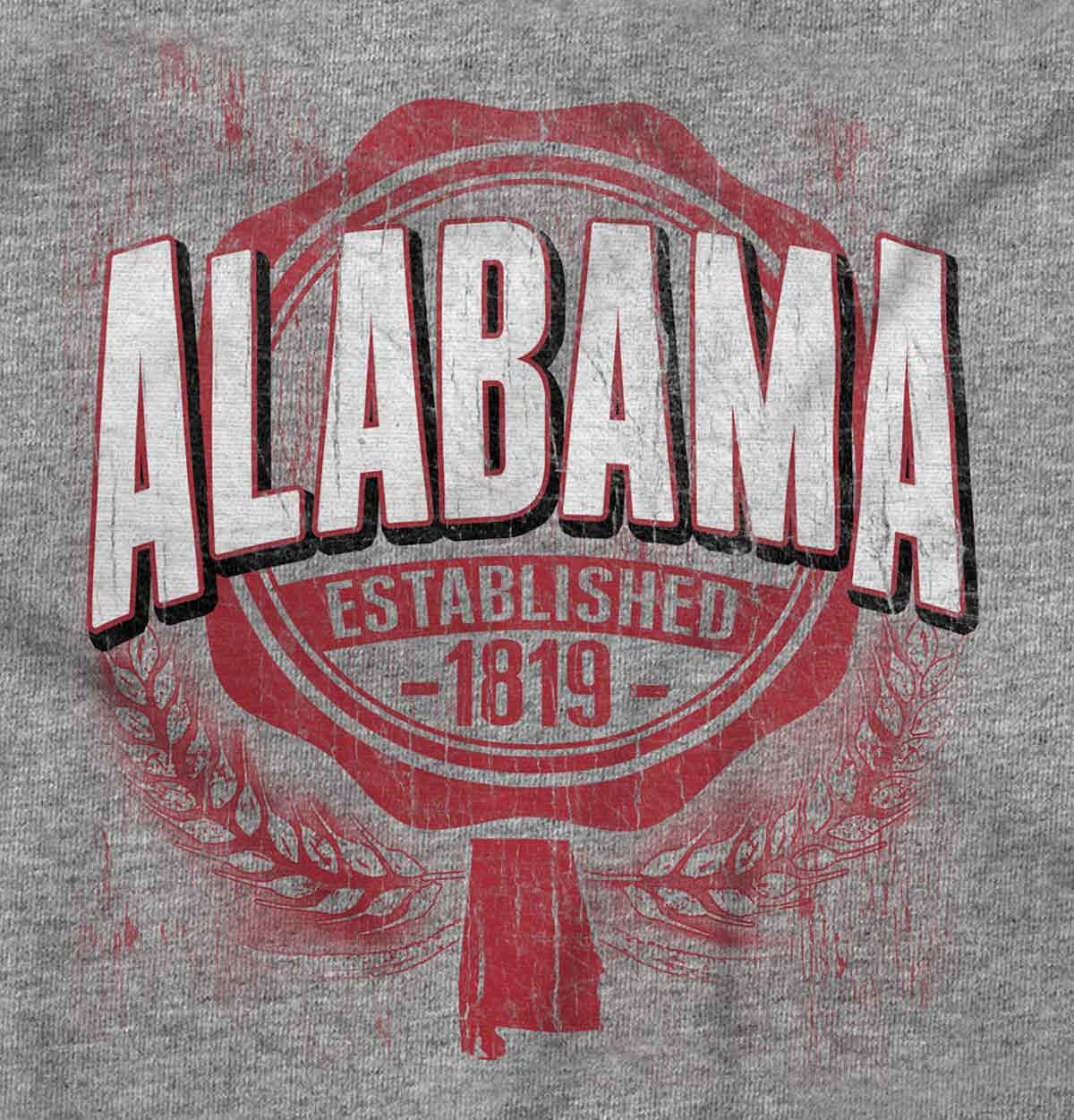 Brisco Brands Alabama Athletic Block Letters Cool Baby Romper Boys or Girls
