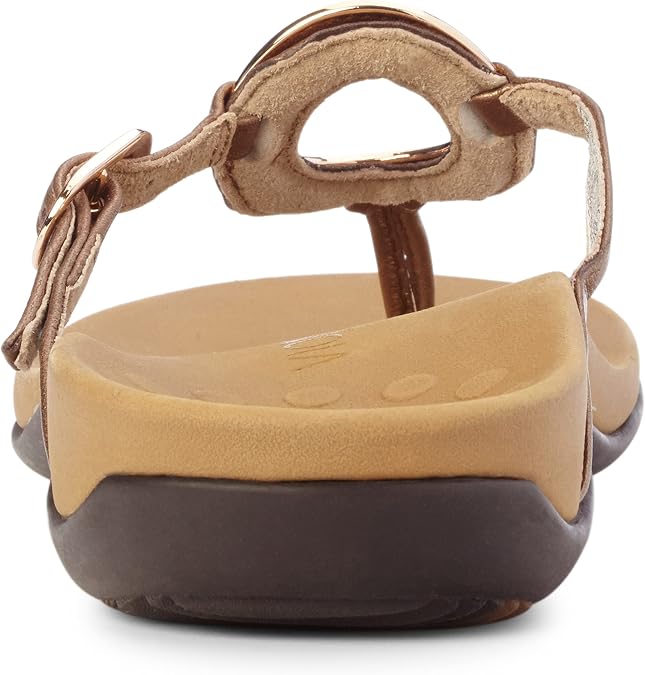 Vionic Women's Rest Karina Backstrap Sandal- Supportive Ladies Slip on Sandals That Include Three-Zone Comfort with Orthotic Insole Arch Support, Medium and Wide Fit
