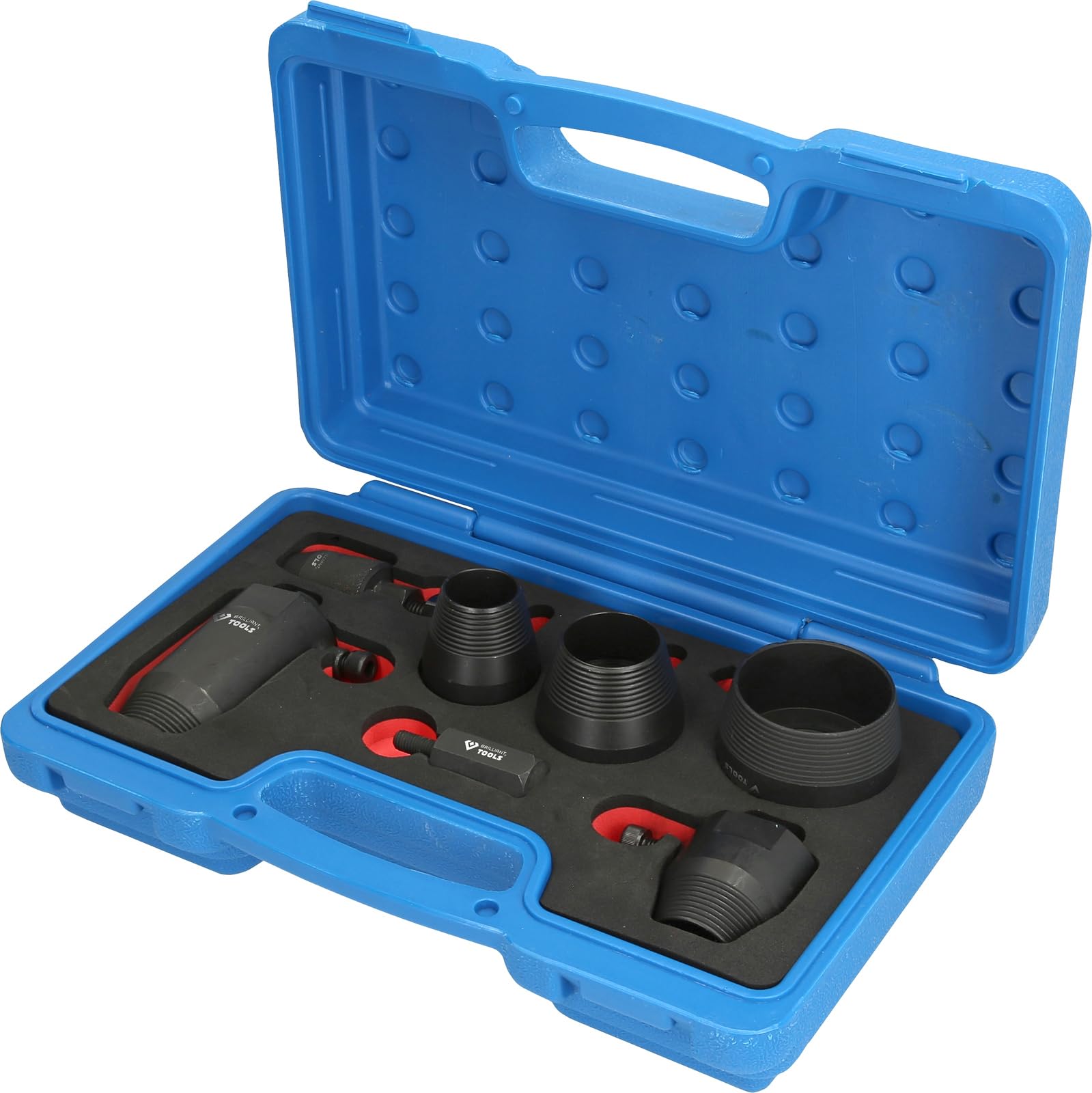 BRILLIANT TOOLS BT542070 Juego de extractores de retenes radiales de cigüeñal/árbol de levas para VAG [Powered by KS TOOLS]