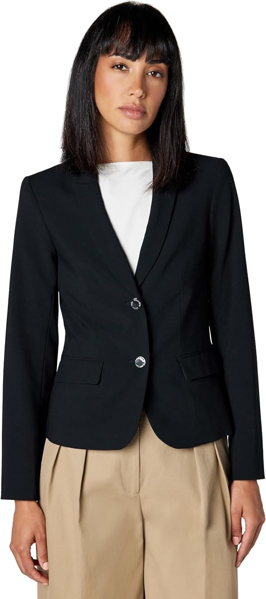 Chaqueta de traje Lux de dos botones para mujer