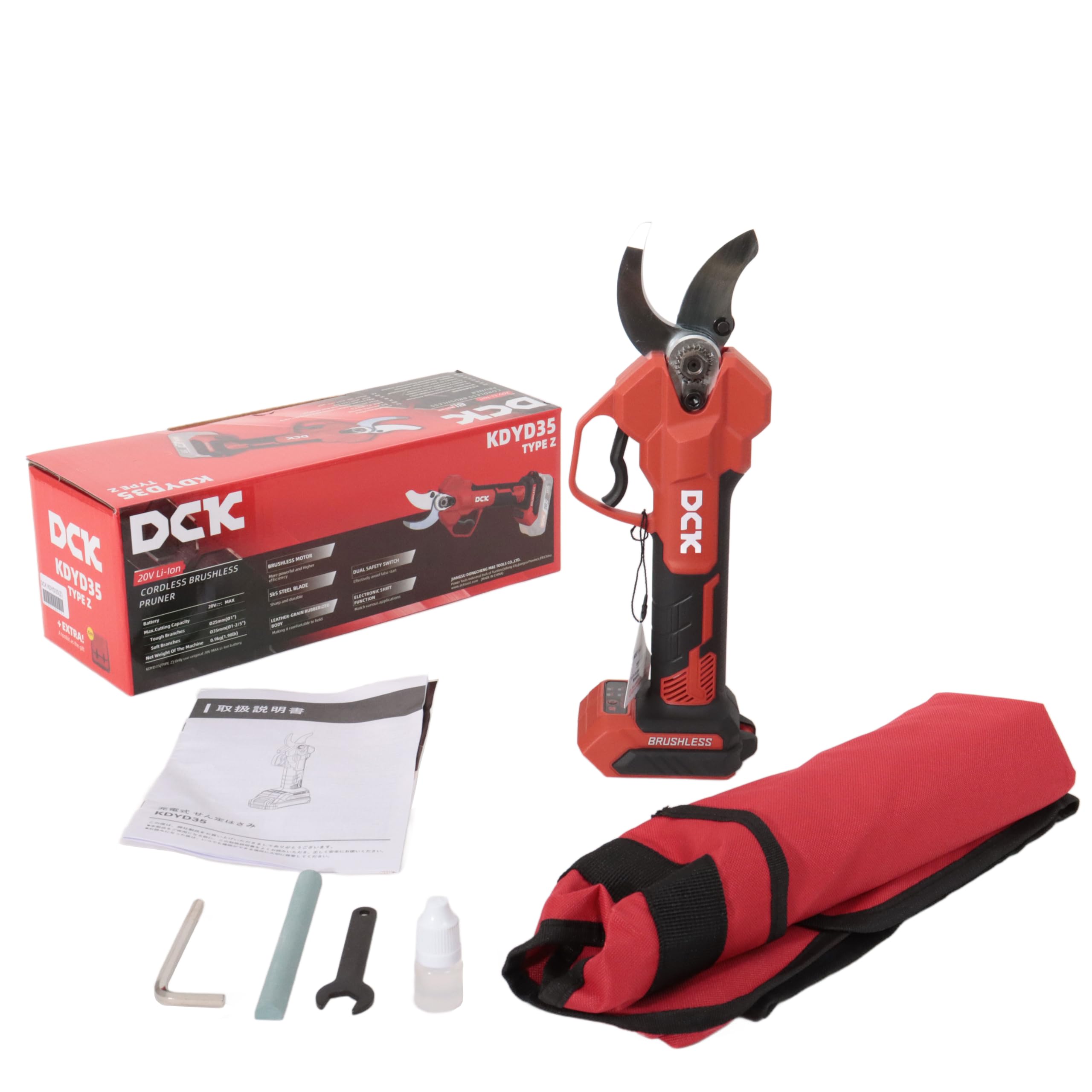 Amazon | DCK 20V せん定はさみ KDYD35(Z) 切断径35mm 堅木25mm 軟木