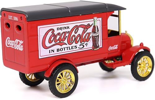 Miniatura 8 de Coca-Cola Diecast coleccionable | 1926 Ford Model TT Delivery Van | 1:43 Diecast Scale Model 443026 | Producto oficial de Coca-Cola Diecast
