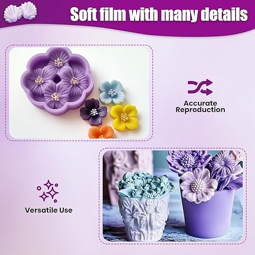 Miniatura 8 de Kit de fabricación de moldes de silicona, goma de silicona platino de 18 onzas, relación de mezcla de silicona líquida 15A 11 para moldear moldes de