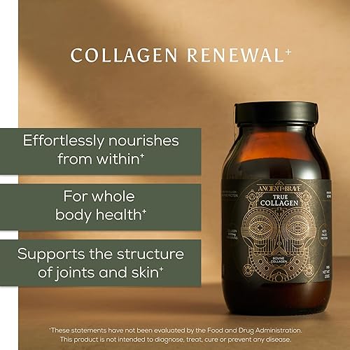 Miniatura 2 de Ancient + Brave Paquete de colágeno verdadero y creatina verdadera, péptidos de colágeno premium + fórmula avanzada de creatina, apoya la piel, el