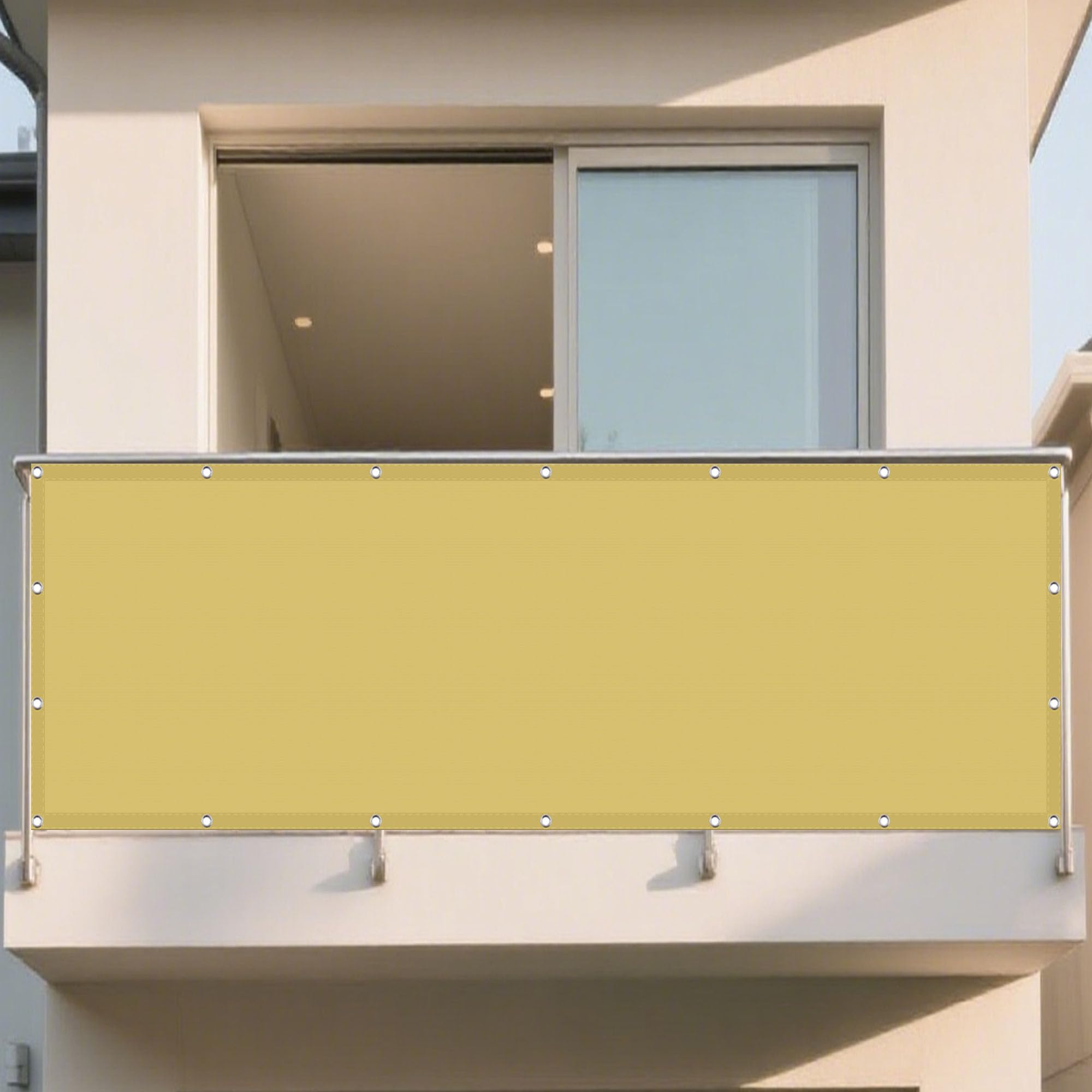 Bâche d'ombrages pour terrasse extérieur patio rectangle 4x4