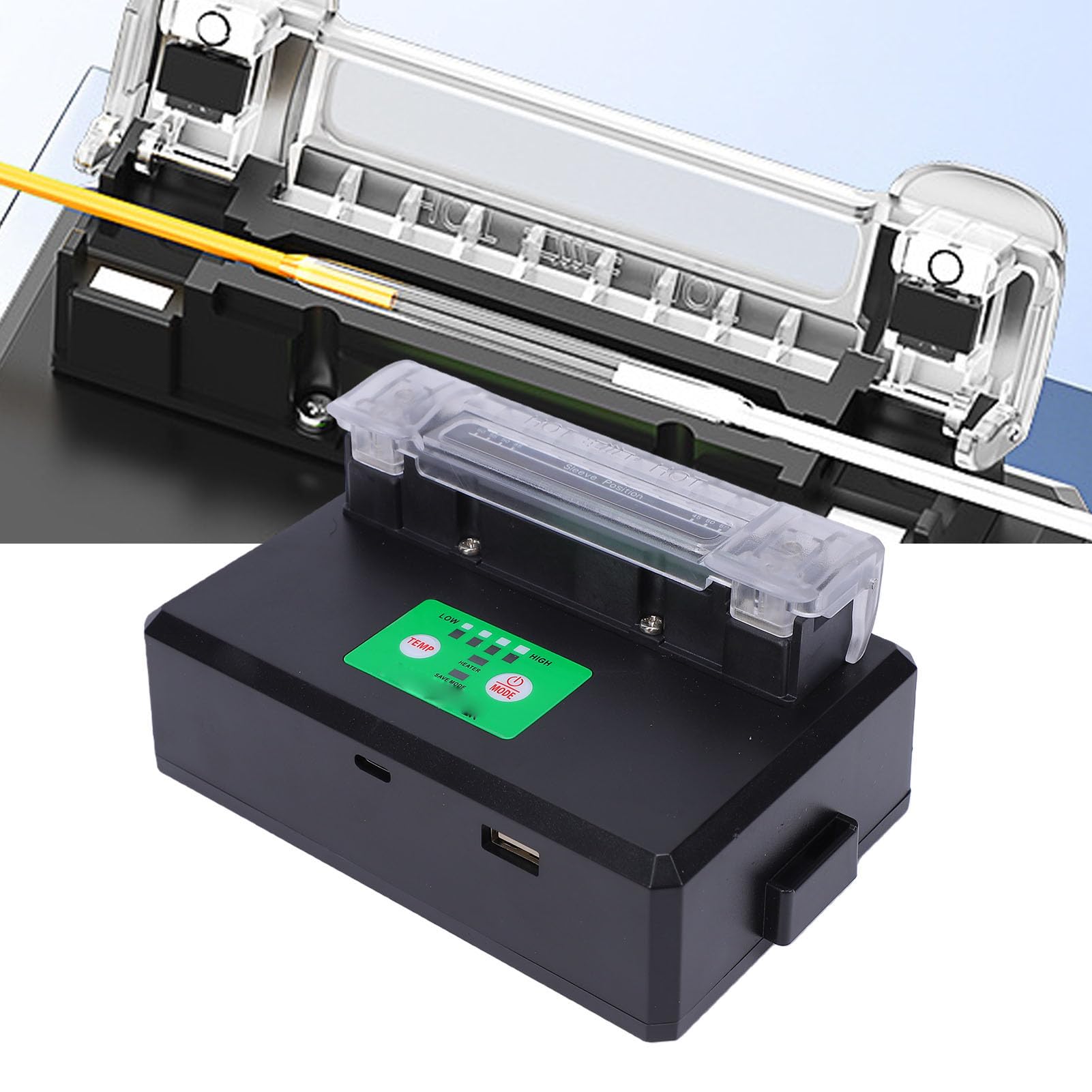 Externe Heizung für Glasfaser-Fusionsspleißer
