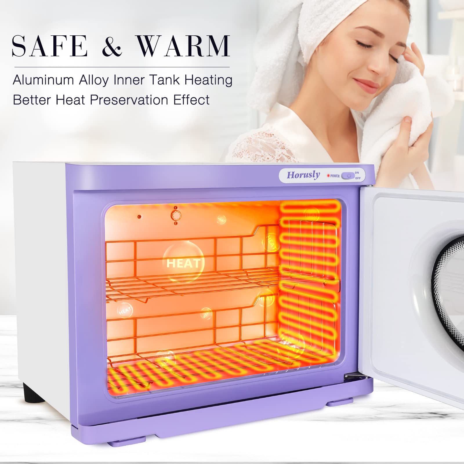 HORUSLY Towel Warmer, 23L Professional Hot Towel Warmer, Large Capacity Hot  Tower Warmers with Glass Door Professional Spa Towel Warmer Cabinet for  Facial Spa Massage Salon Hotel Home Use : Amazon.ca: Beauty