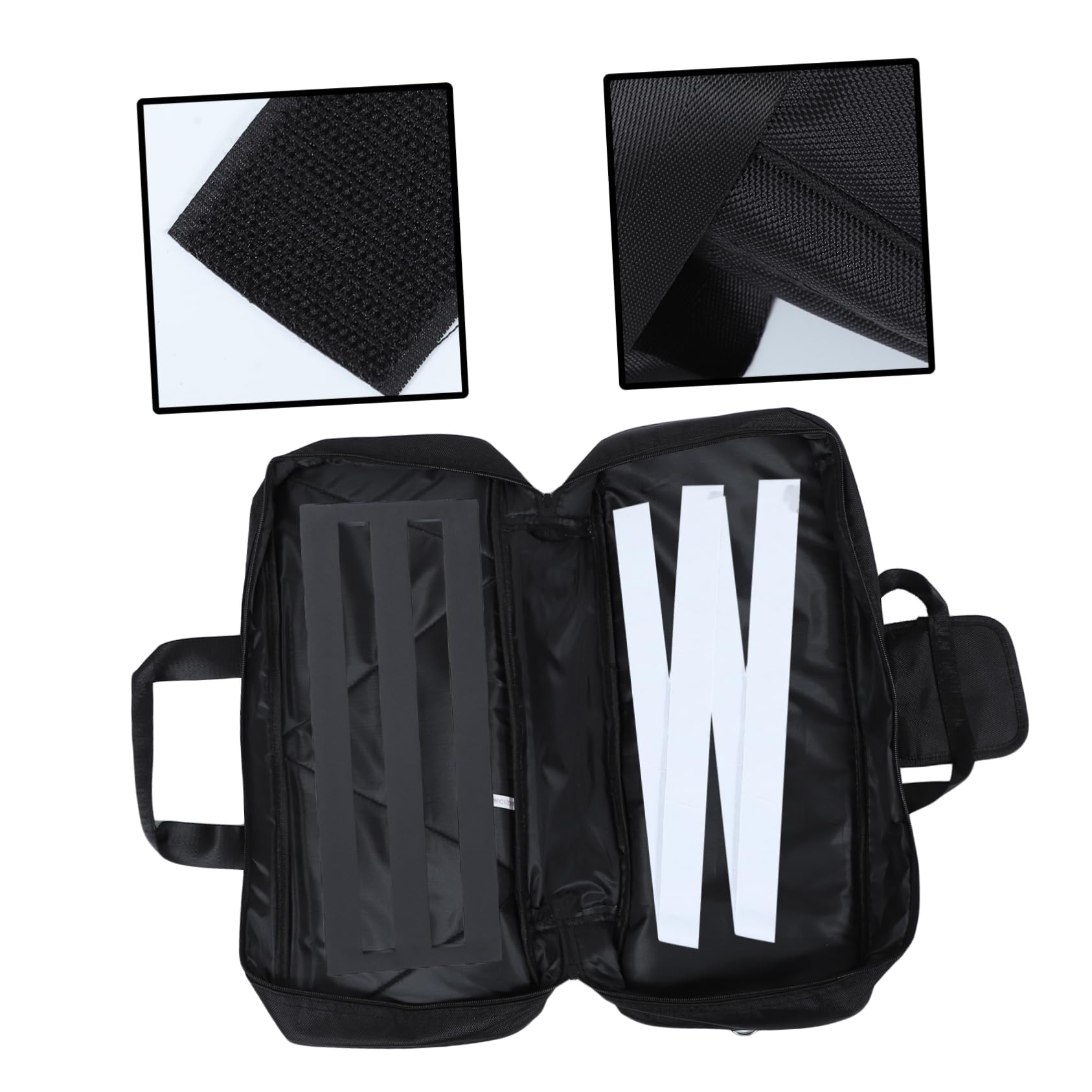 FAVOMOTO Guitar Pedalboard Effect Bracket Distortion Pedal Aluminum Alloy Pedalboard Oxford Bag for Safe Carry