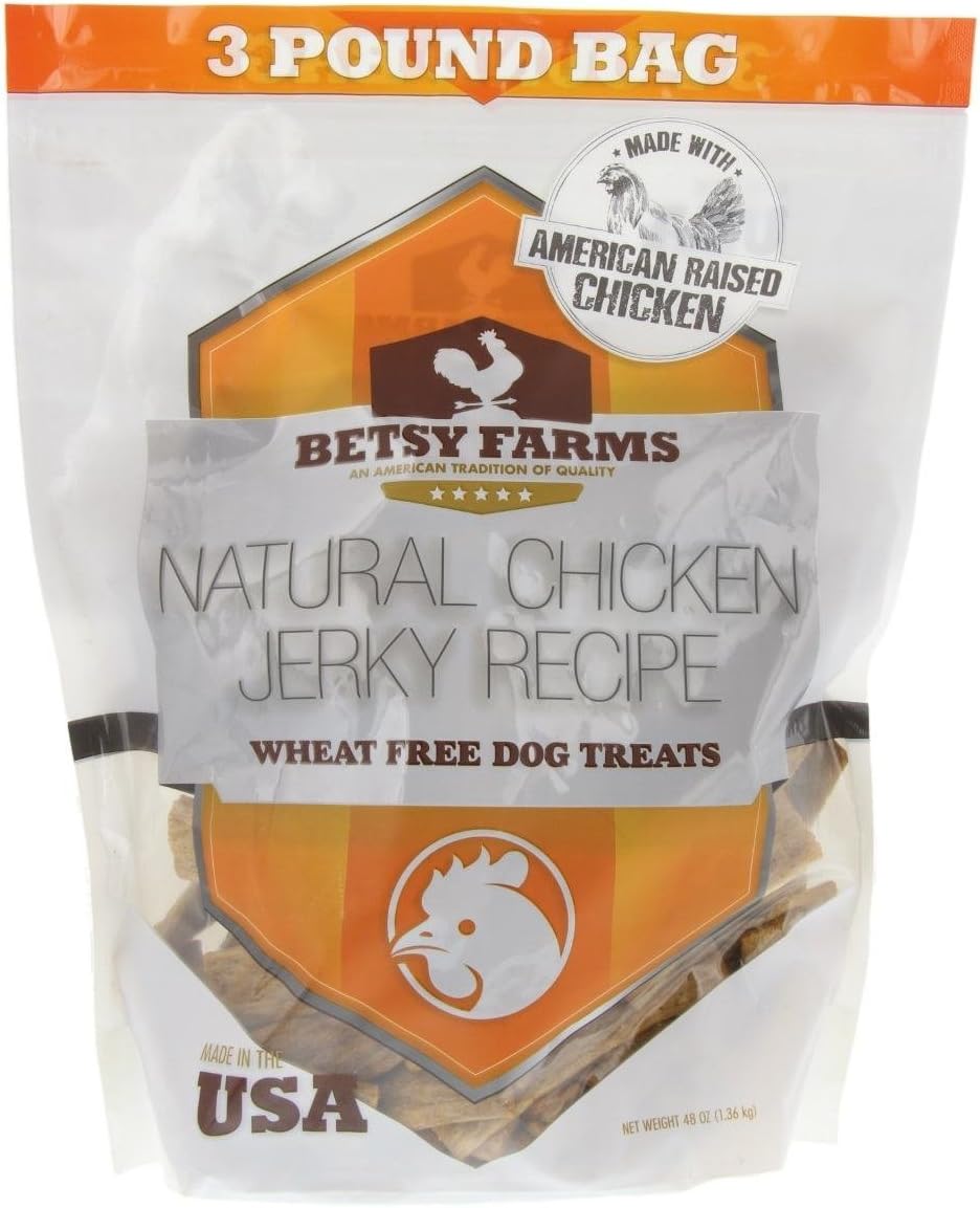 Natural Jerky Recipe Dog Treats - Chicken Jerky Dog Treats, 48 Oz