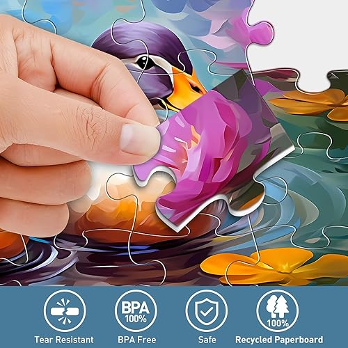 Miniatura 3 de Paquete de 6 rompecabezas grande de 36 piezas para personas mayores, rompecabezas de demencia, Alzheimer, productos y actividades para adultos