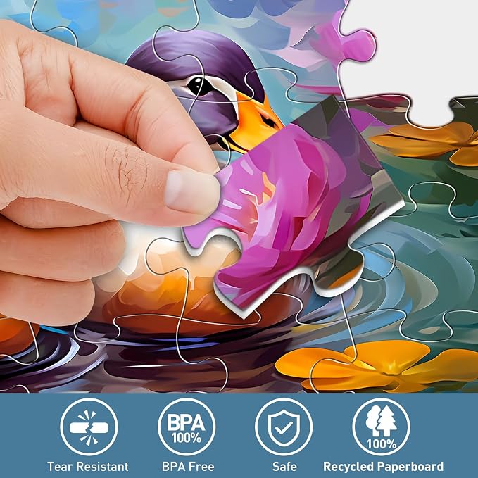 Pack de 6 rompecabezas grandes de 36 piezas para adultos miniatura 4