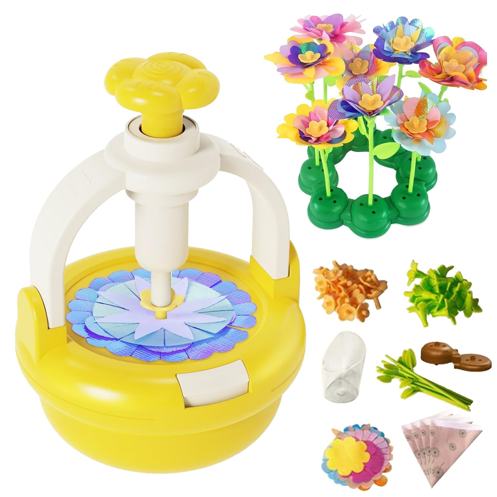 Kit de création de fleurs pour filles de 4 à 12 ans, idéal pour mariages - 8