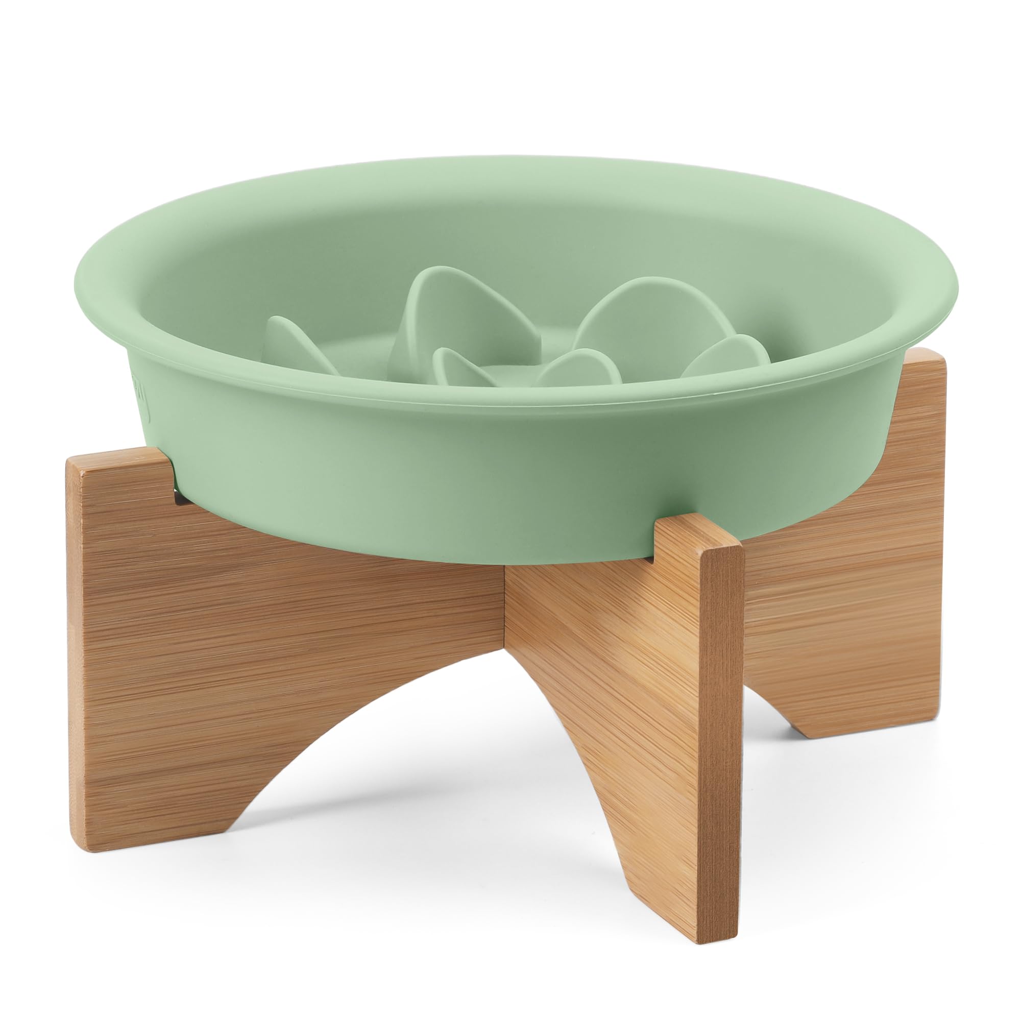 Coomazy Elevated Slow Feeder Dog Bowls For Small Breed