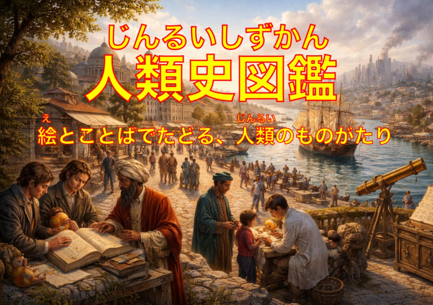 人類史図鑑: 絵とことばでたどる、人類のものがたり