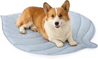 OZY KISS Kühlmatte 99x86cm, Q-Max>0.4 für Mittel Hunde & Große Katzen, Blau